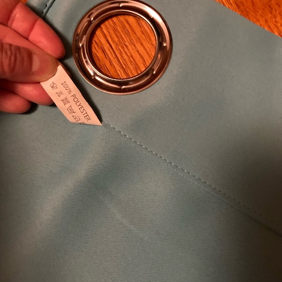 Valance, turquoise-qty 2. - Picture 3 of 4